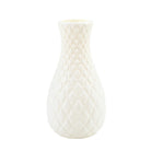 Nordic-Style Tabletop Vase (Artificial Flowers) White