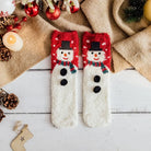 Plush Christmas Sleep Socks