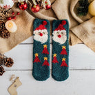 Plush Christmas Sleep Socks